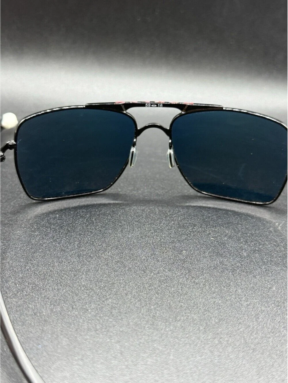 Oakley Deviation Polished Black/Ruby Iridium Lenses OO4061-04